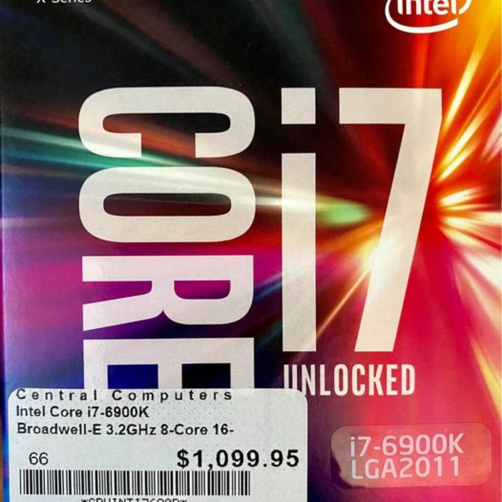 Intel® Core™ i7-6900K Processor20M Cache, up to 3.70 GHz